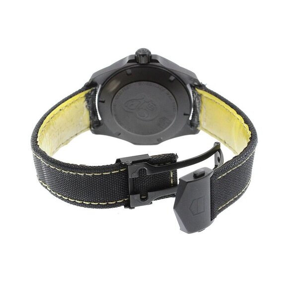 TAG HEUER Aqua racer WAY218A Caliber 5 black Dial Automatic Men's Watch - Picture 3 of 12